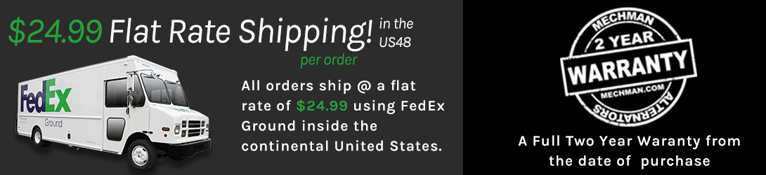 $24.99 Flat Rate Shipping