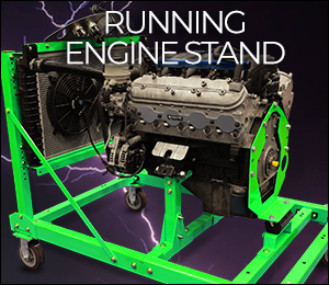 Mechman Running Engine Stand